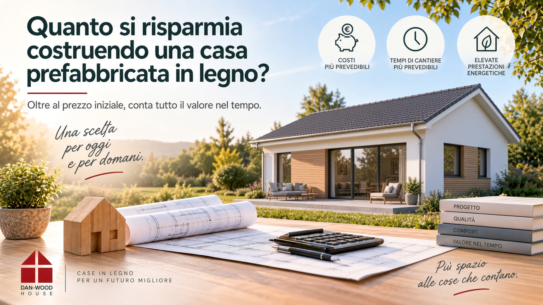 Quanto si risparmia costruendo una casa prefabbricata in legno